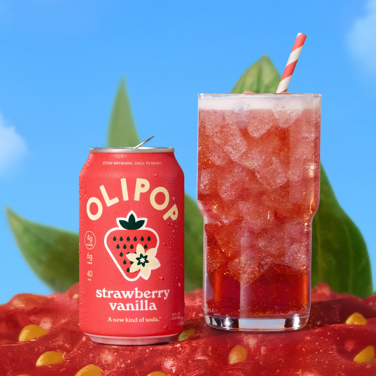 Strawberry Vanilla Flavor Deep Dive - OLIPOP